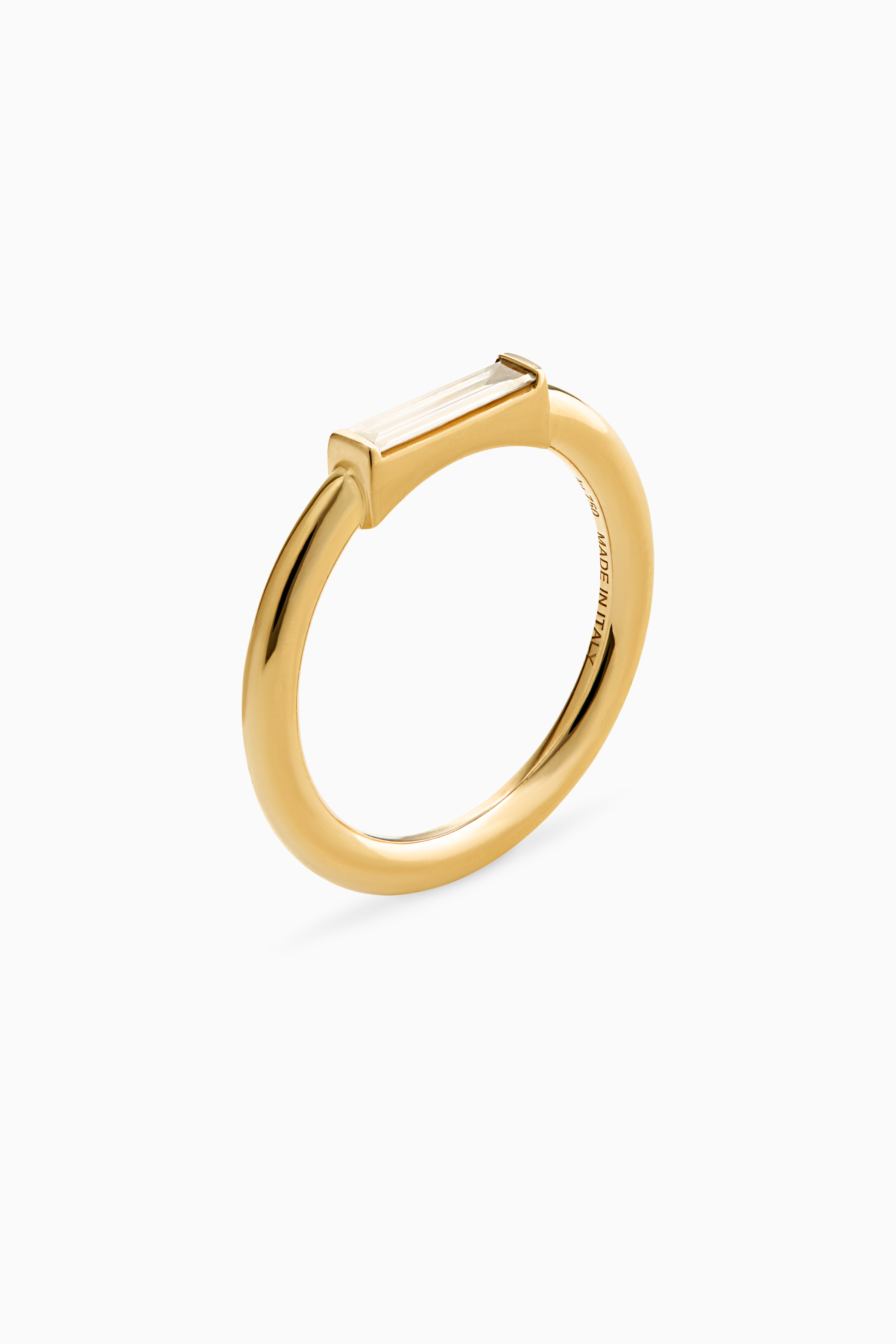 Mini Baguette Diamond Ring