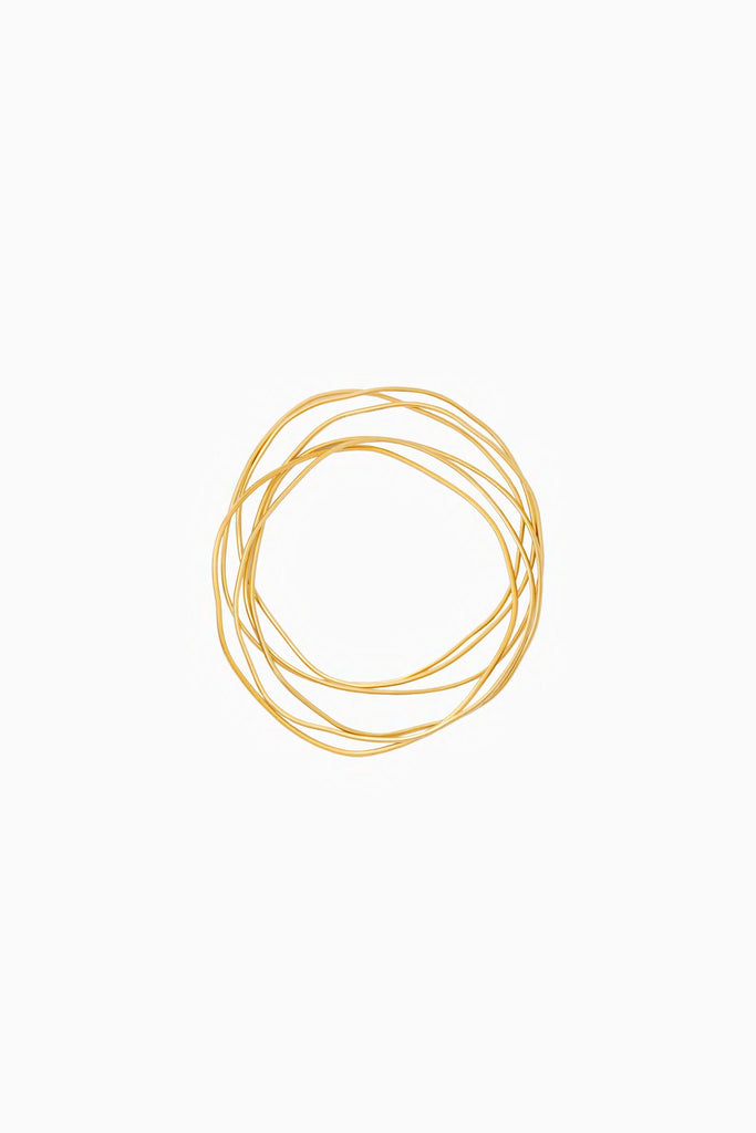 The Gold Yarn Bangle