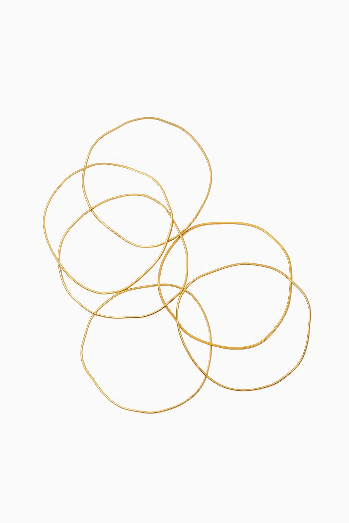 The Gold Yarn Bangle