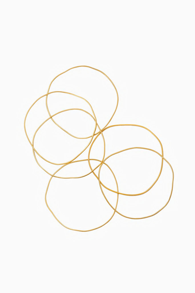 The Gold Yarn Bangle