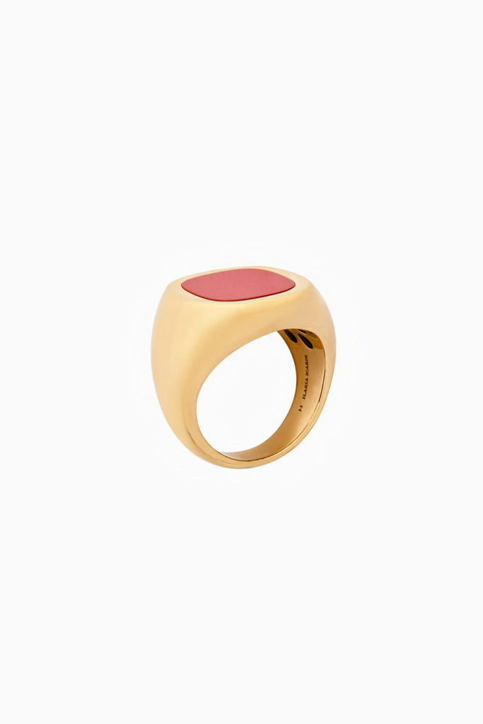 Carnelian Oversized Signet Ring