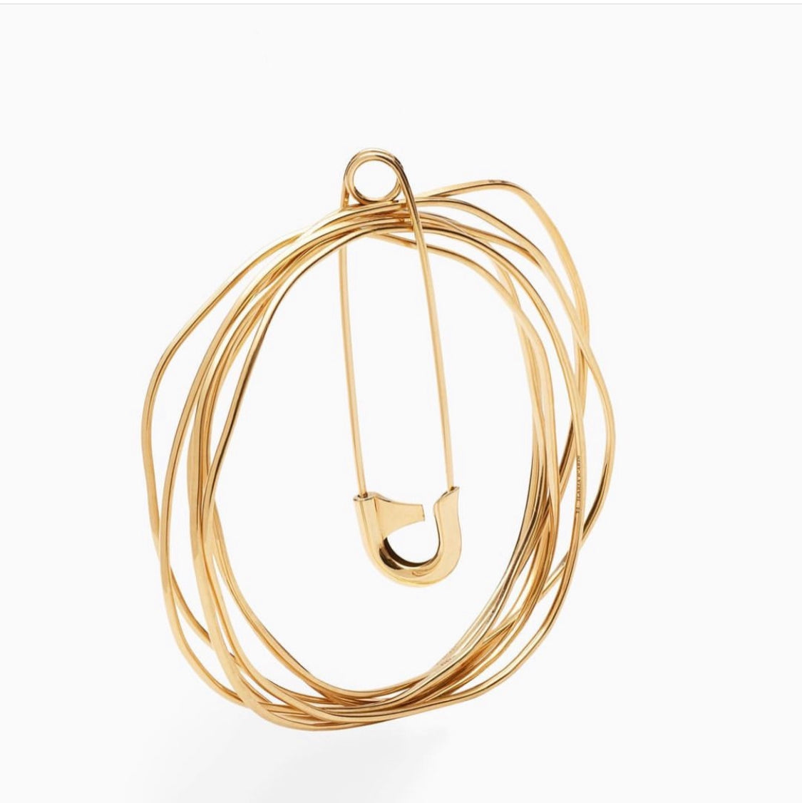 Safety Pin Pendant