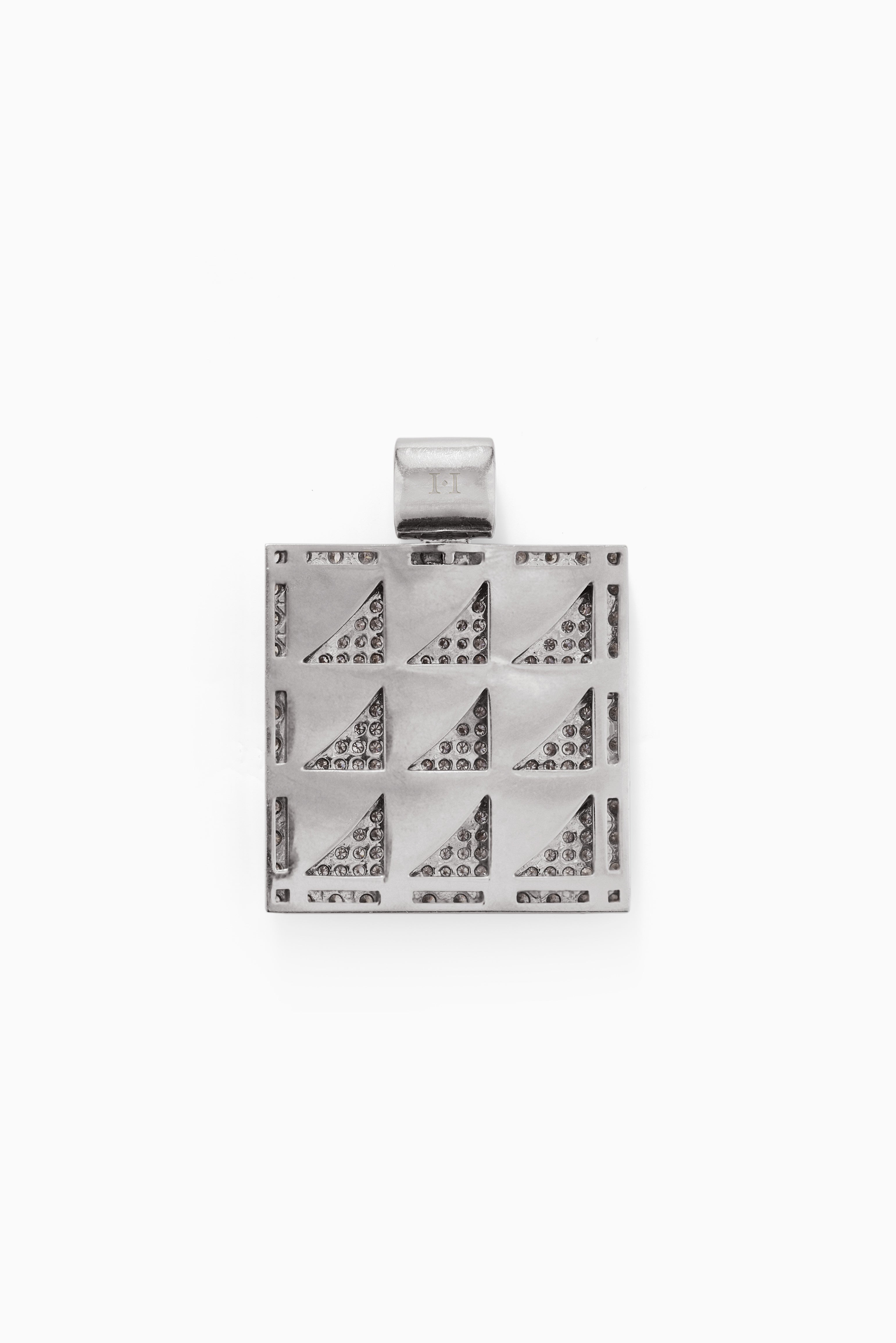Square Diamond Pendant