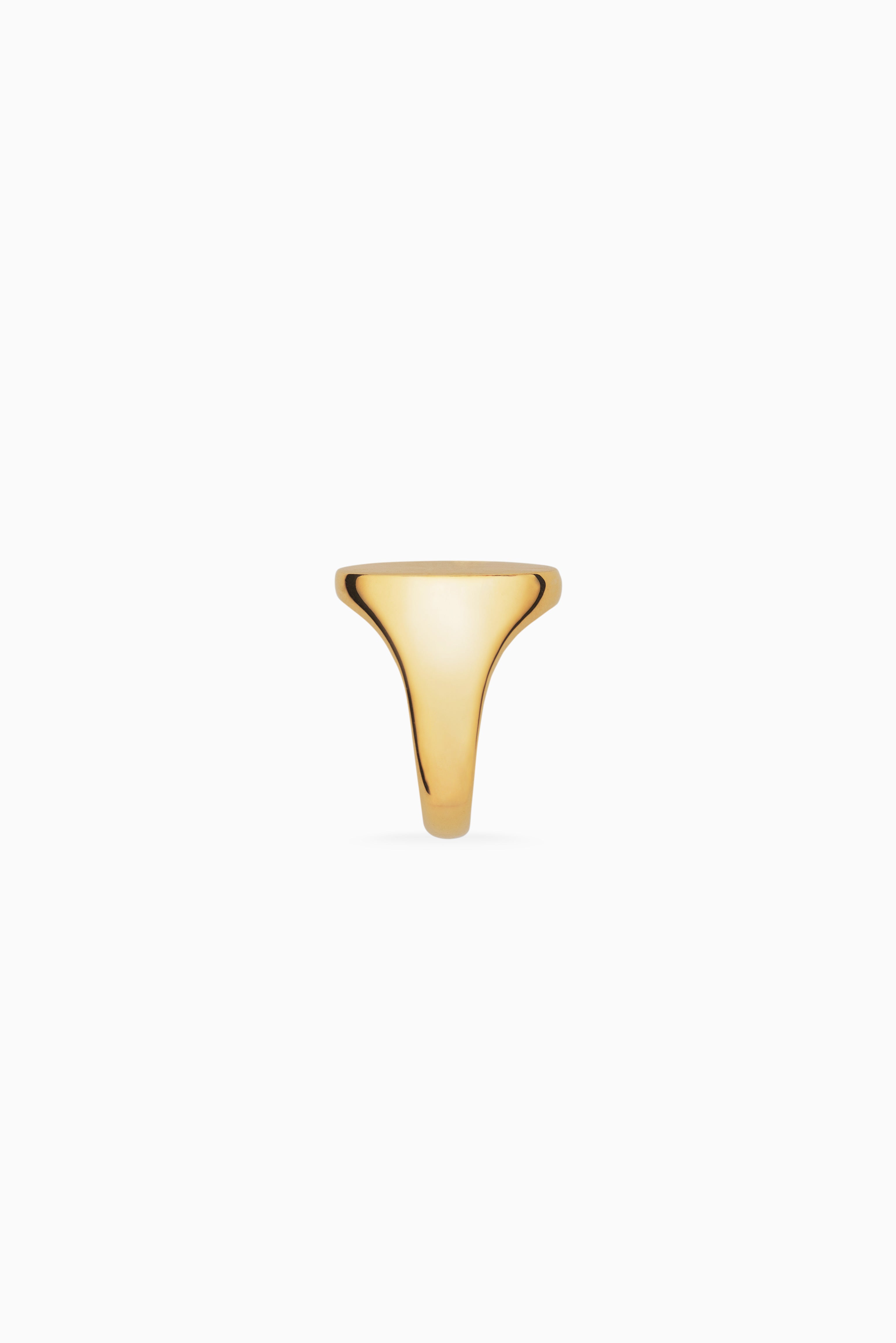 Brushed Top Cocktail Ring