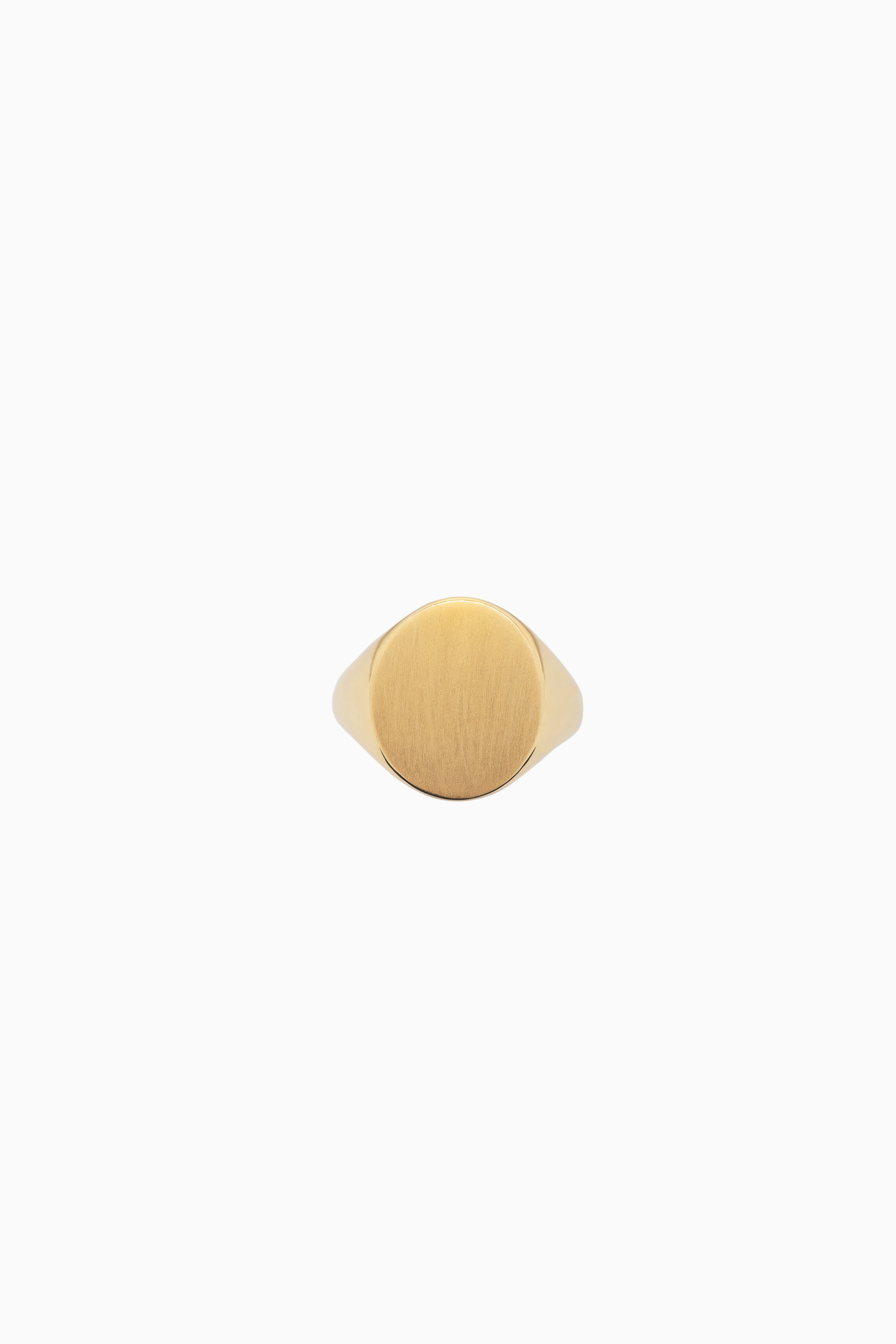 Brushed Top Cocktail Ring