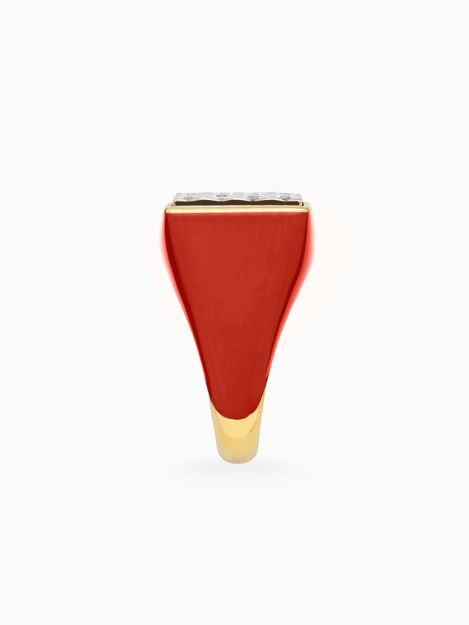 Ilaria Icardi X AirMail Red Tuxedo Ring