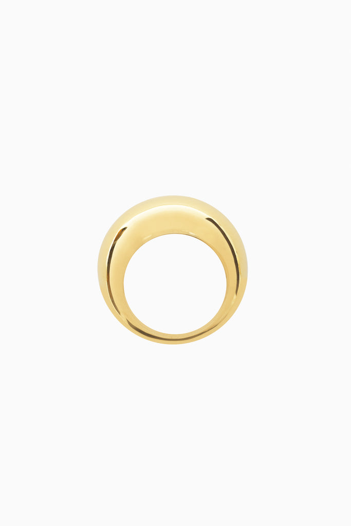 Yellow Gold Inflatable Ring