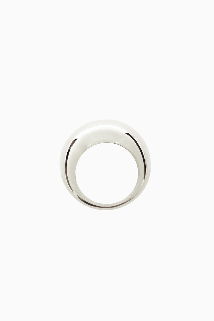 White Gold Inflatable Ring